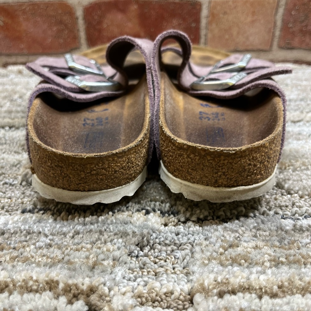 Birkenstock Arizona sandals 37 soft footbed narrow fit women’s Sz 6 - Picture 3 of 11